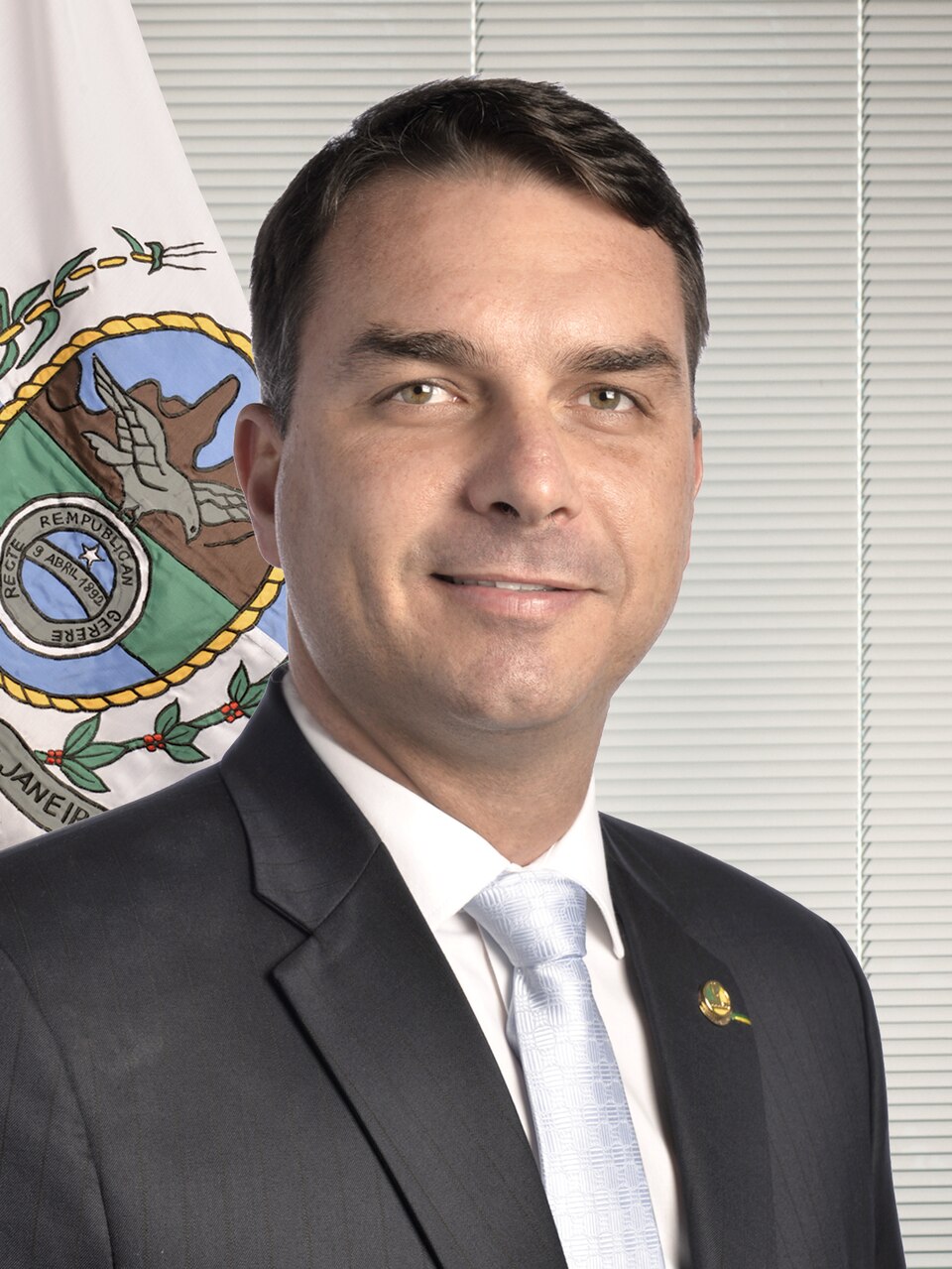 Foto oficial de Flávio Bolsonaro